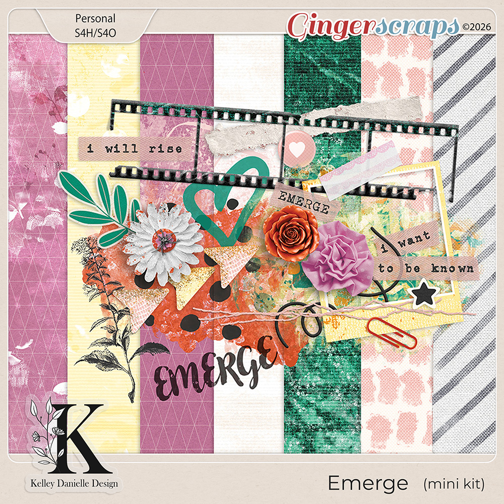 Emerge Mini Kit by Kelley Danielle Design