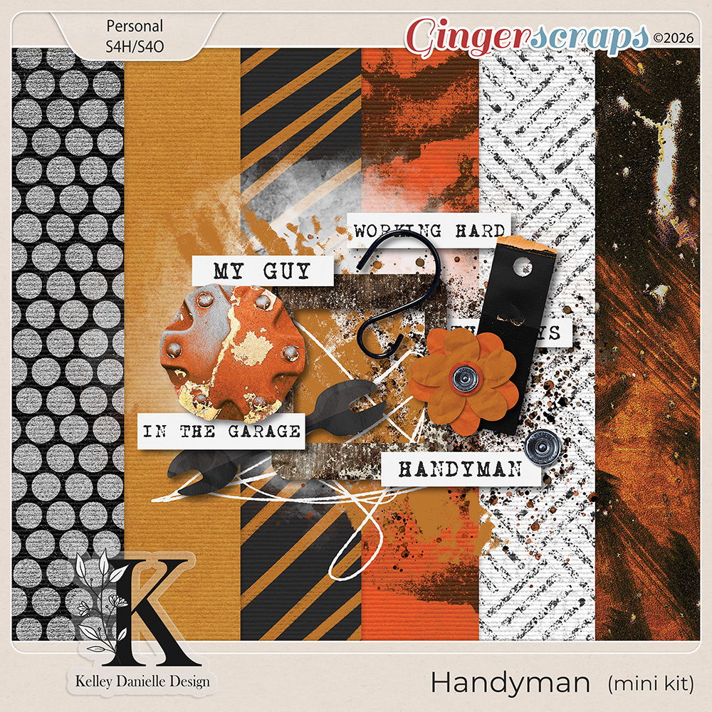 Handyman Mini Kit by Kelley Danielle Design
