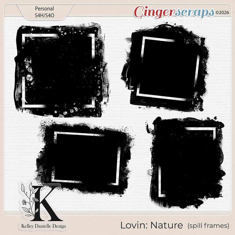 Lovin: Nature Photo Masks & Frames by Kelley Danielle Design