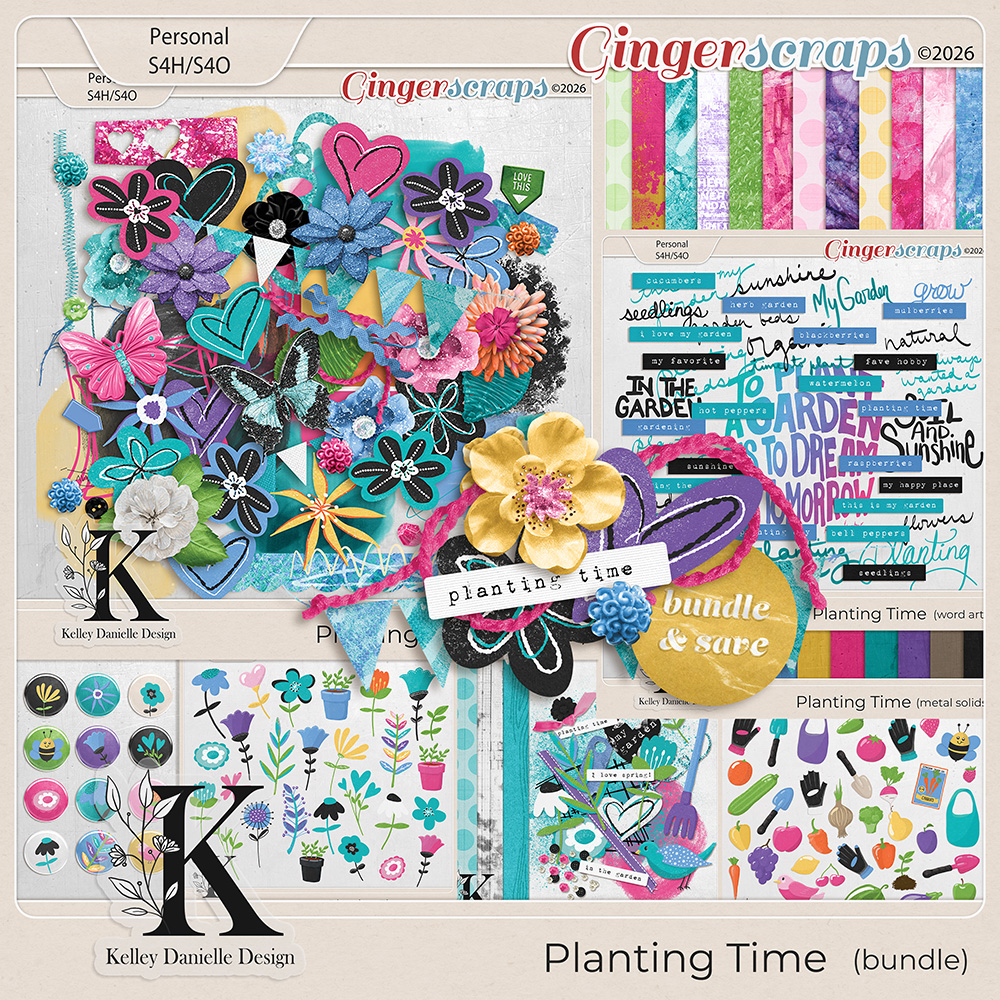Planting Time Collection Bundle by Kelley Danielle Design