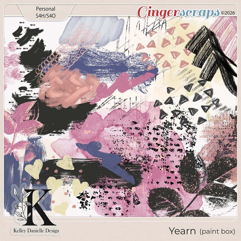 Yearn Paint Box Kit by Kelley Danielle Design