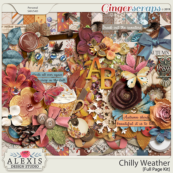 Chilly Weather - Full Page Kit