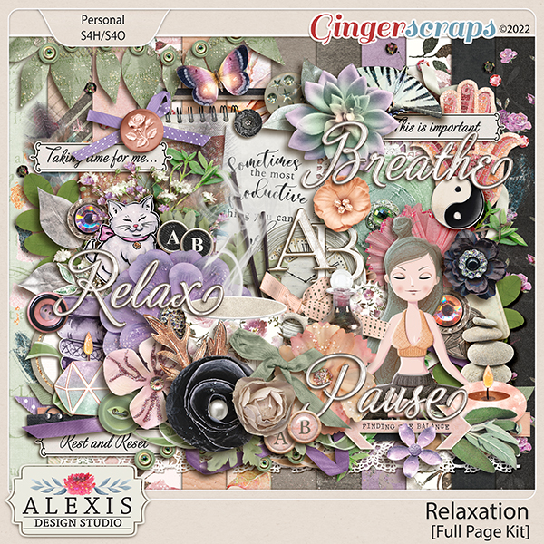 Relaxation - Full Page Kit