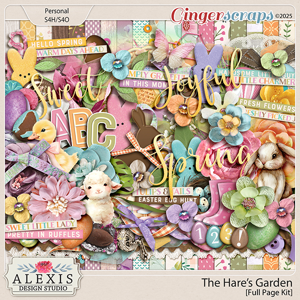 The Hare's Garden - Full Page Kit