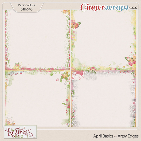 April Basics Artsy Edges