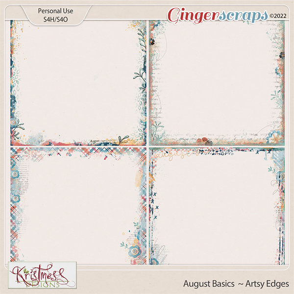 August Basics Artsy Edges