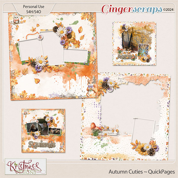 Autumn Cuties QuickPages