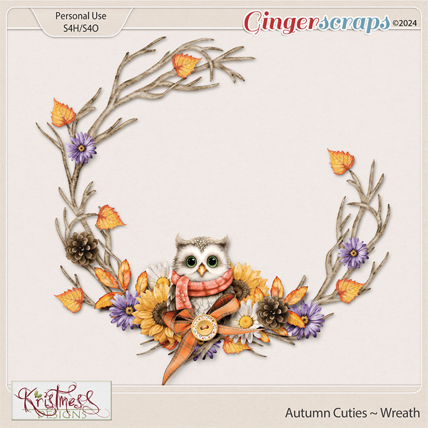 Autumn Cuties Wreath