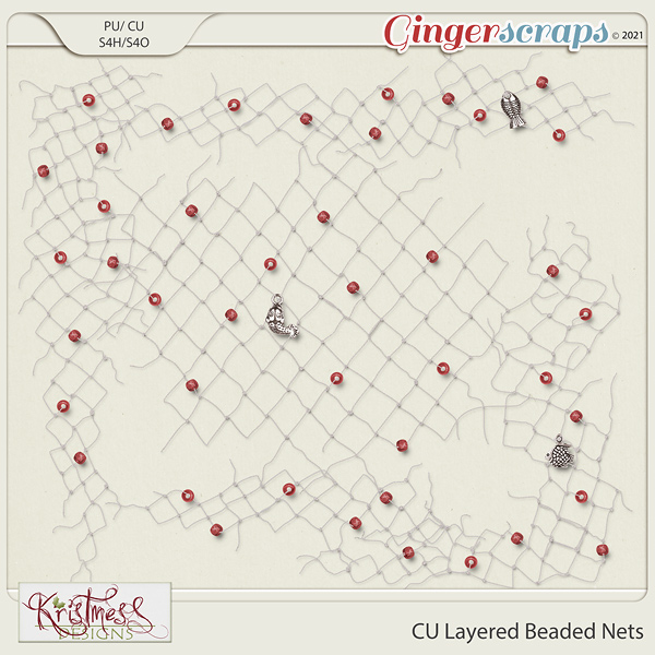 CU Layered Beaded Nets