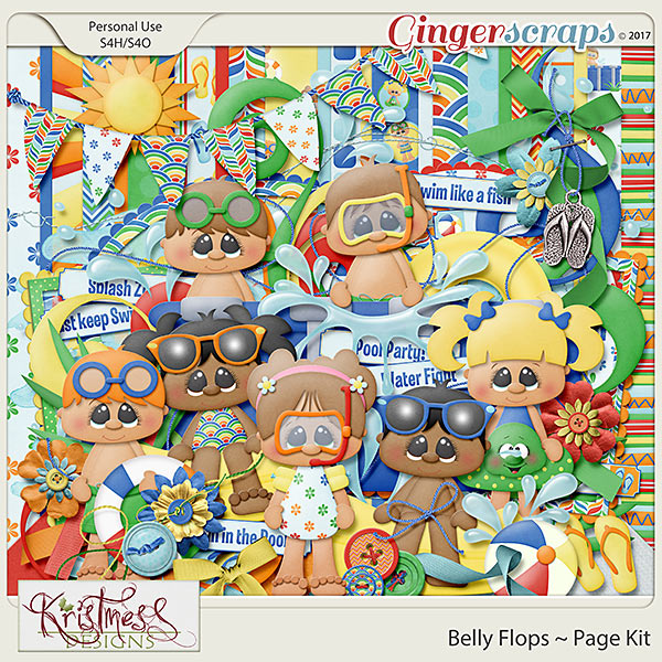 Belly Flops Page Kit