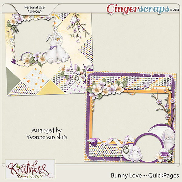 Bunny Love QuickPages