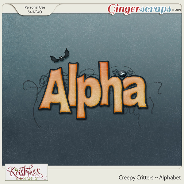 Creepy Critters Alphabet