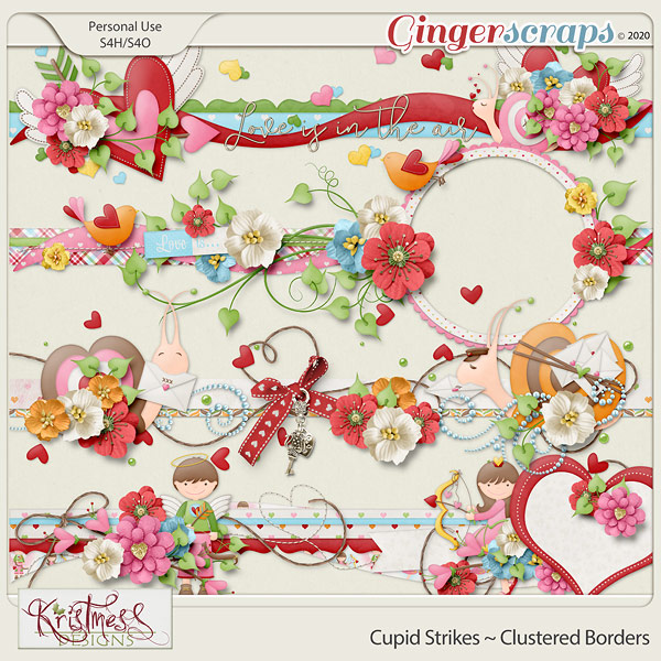 Cupid Strikes Clustered Borders