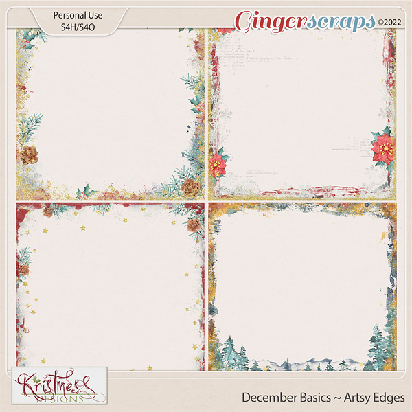 December Basics Artsy Edges