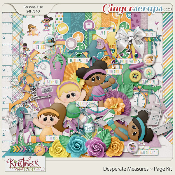 Desperate Measures Page Kit