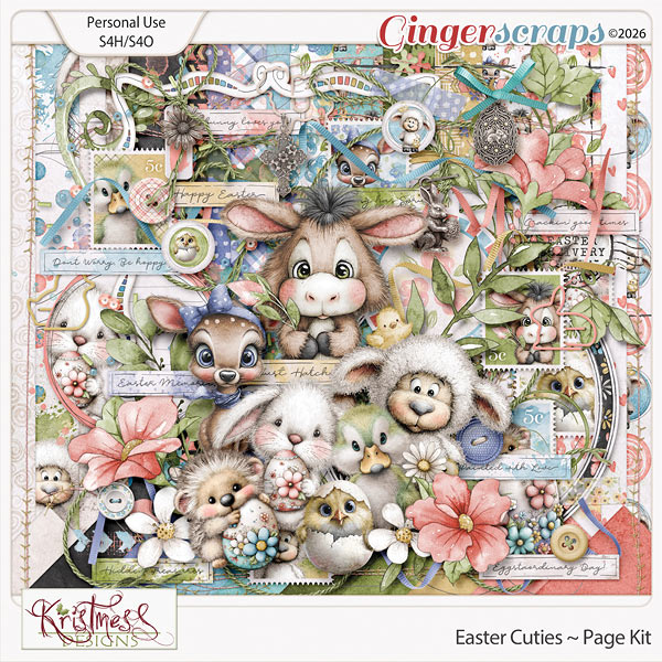 Easter Cuties Page Kit