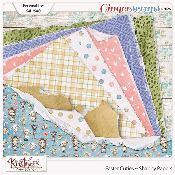 Easter Cuties Shabby Papers