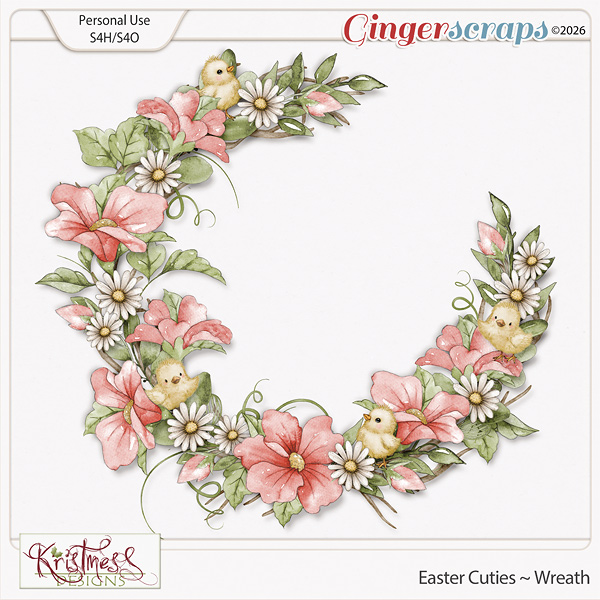 Easter Cuties Wreath