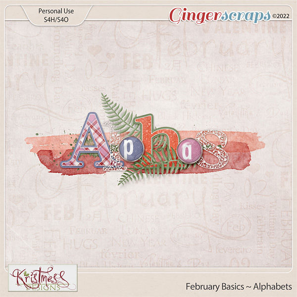 February Basics Alphabets