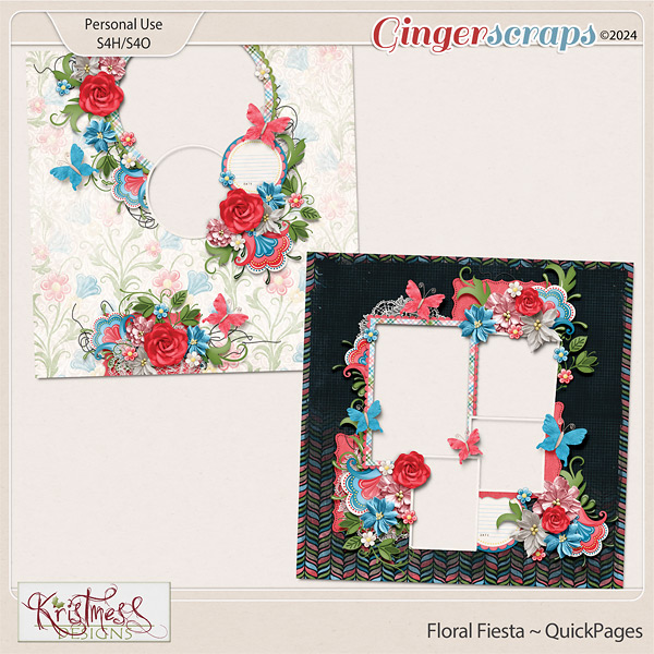 Floral Fiesta QuickPages