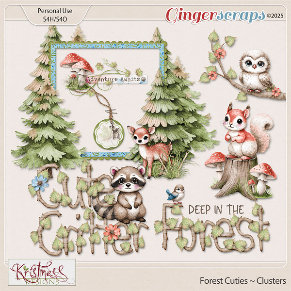 Forest Cuties Clusters