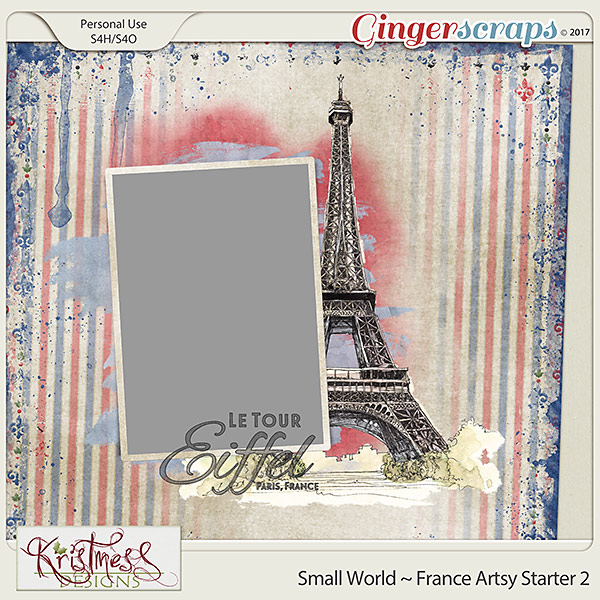 Small World ~ France Artsy Starter 2