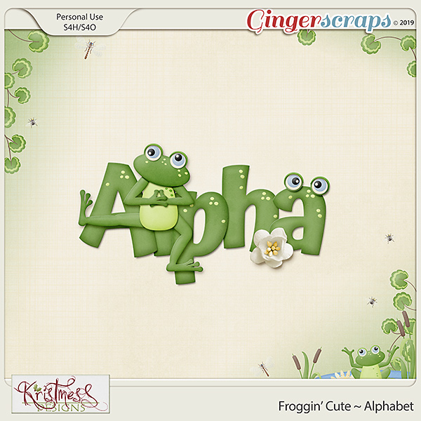 Froggin' Cute Alphabet