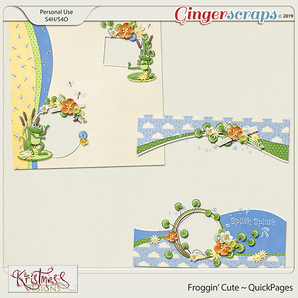 Froggin' Cute QuickPages