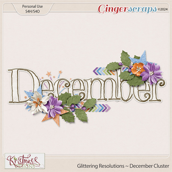 Glittering Resolutions December Cluster