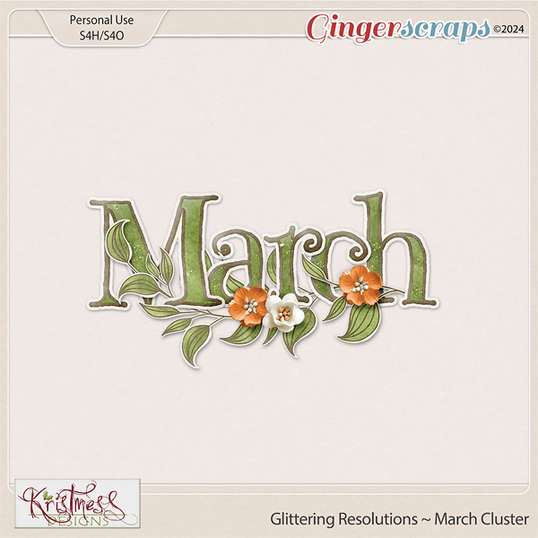 Glittering Resolutions March Cluster