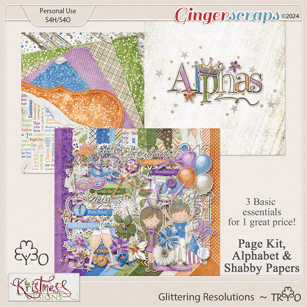 Glittering Resolutions Trio