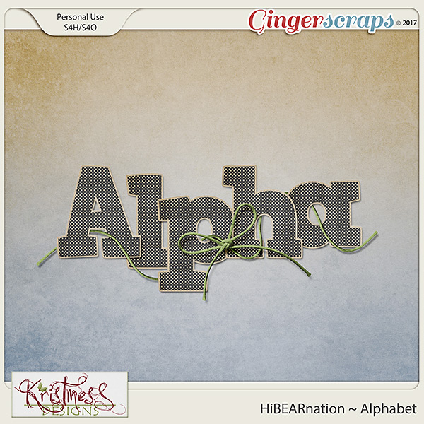 HiBEARnation Alphabet