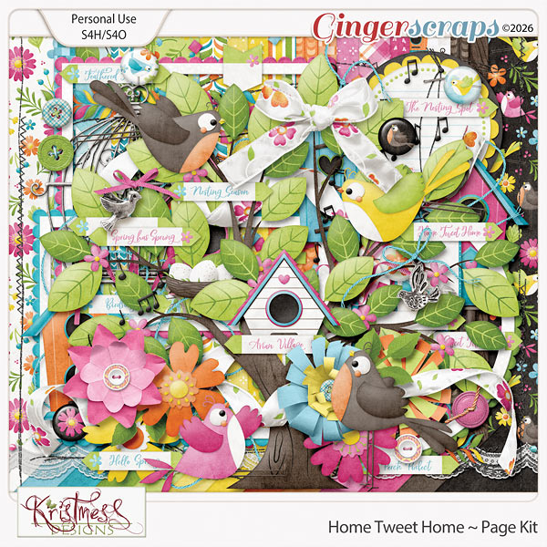 Home Tweet Home Page Kit