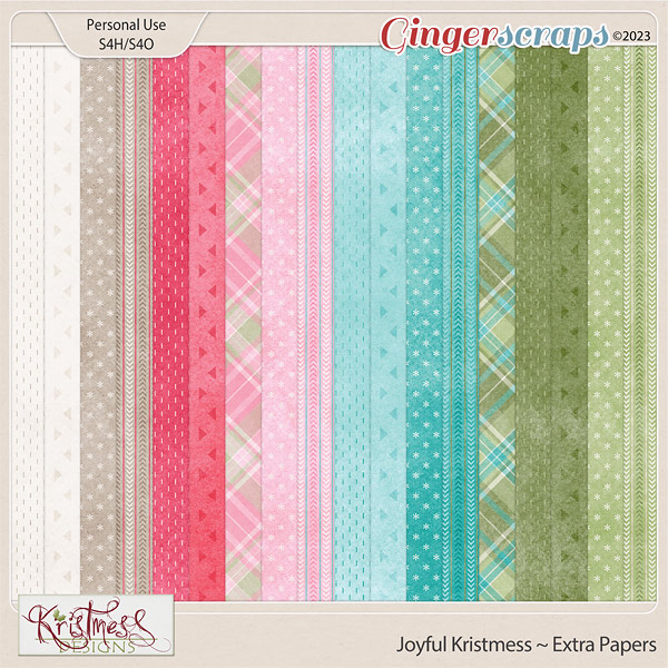 Joyful Kristmess Extra Papers