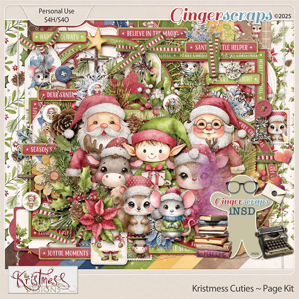 Kristmess Cuties Page Kit