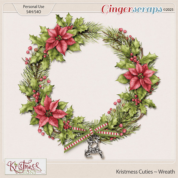 Kristmess Cuties Wreath