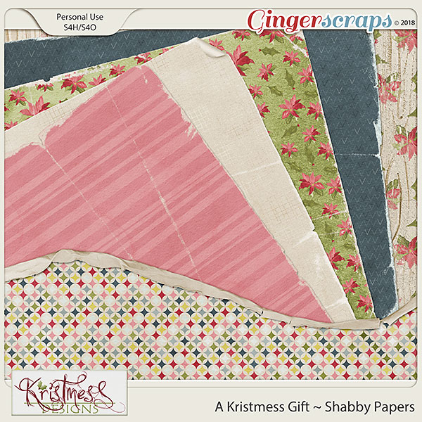 A Kristmess Gift Shabby Papers