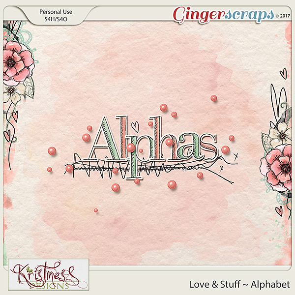 Love & Stuff Alphabets
