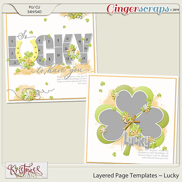 Layered Page Templates ~ Lucky
