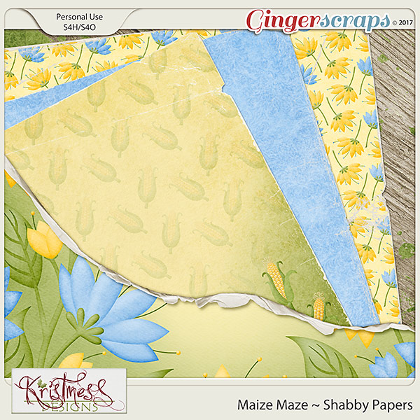 Maize Maze Shabby Papers