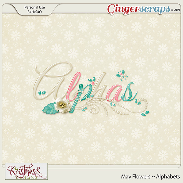 May Flowers Alphabets