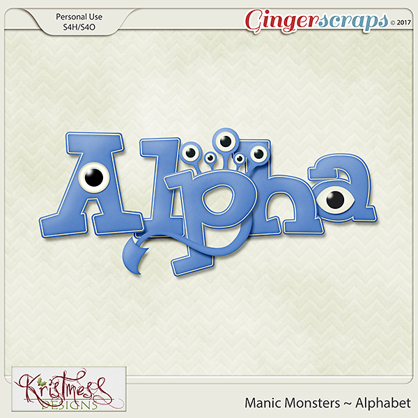 Manic Monsters Alphabet