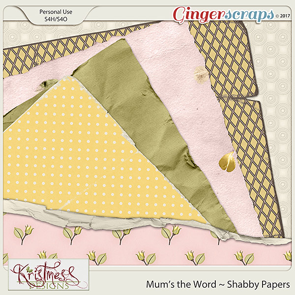 Mum's the Word Shabby Papers