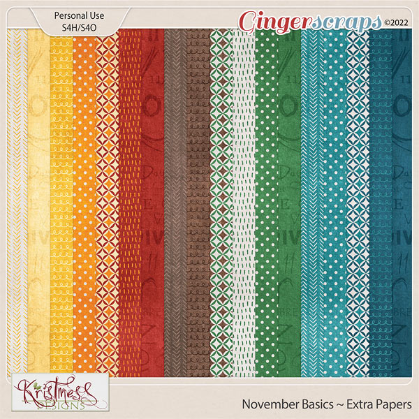 November Basics Extra Papers
