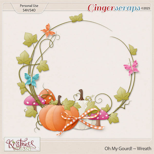 Oh My Gourd! Wreath