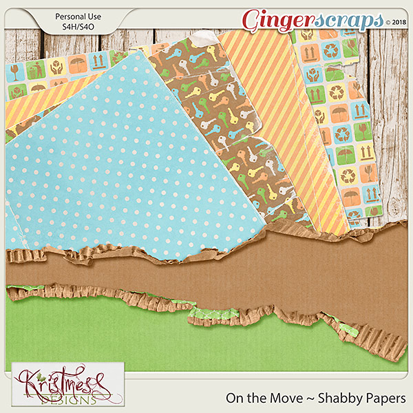 On the Move Shabby Papers