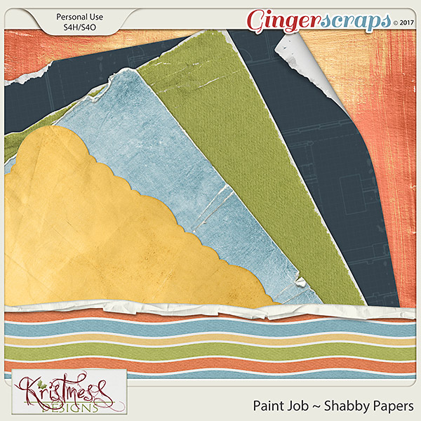 Paint Job Shabby Papers