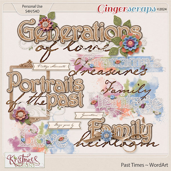 Past Times WordArt