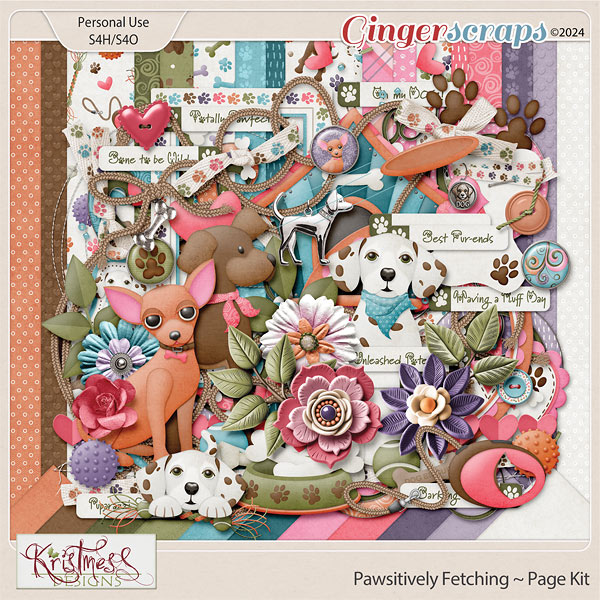 Pawsitively Fetching Page Kit