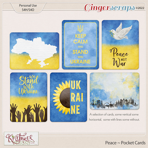 Peace Pocket Cards